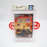 DAI SENRYAKU VII MODERN MILITARY TACTICS EXCEED - WATA GRADED 9.6 A+! NEW & Factory Sealed! (PS2 PlayStation 2)