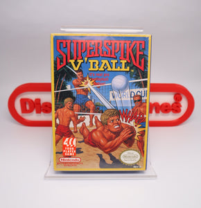 SUPER SPIKE V'BALL VOLLEYBALL - NEW & Factory Sealed with Authentic H-Seam! (NES Nintendo)