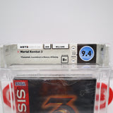 MORTAL KOMBAT 3 III - WATA GRADED 9.4 B+! NEW & Factory Sealed! (Sega Genesis)