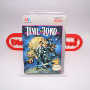 TIME LORD - NEW & Factory Sealed with Authentic H-Seam! (NES Nintendo)