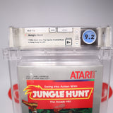 JUNGLE HUNT - NEW & Factory Sealed - WATA Graded 9.2 B+ (Atari 2600)
