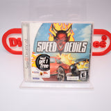SPEED DEVILS - NEW & Factory Sealed with Y-Fold! (Sega Dreamcast)