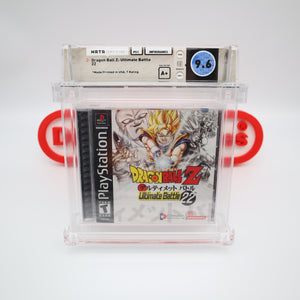 DRAGON BALL Z: ULTIMATE BATTLE 22 - WATA GRADED 9.6 A+! NEW & Factory Sealed! (PS1 PlayStation 1)