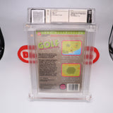 BANDAI GOLF: CHALLENGE PEBBLE BEACH - WATA GRADED 9.0 A! NEW & Factory Sealed with Authentic H-Seam! (NES Nintendo)