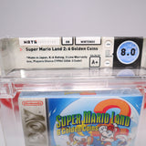 SUPER MARIO LAND 2: 6 GOLDEN COINS - WATA GRADED 8.0 A+! NEW & Factory Sealed with Authentic H-Seam! (Nintendo Game Boy GB)