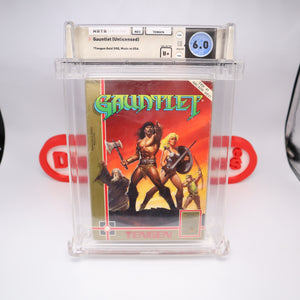GAUNTLET - WATA GRADED 6.0 B+! NEW & Factory Sealed with Authentic Seam! (NES Nintendo)