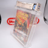 DEMON SWORD - WATA GRADED 8.5 A! NEW & Factory Sealed with Authentic H-Seam! (NES Nintendo)