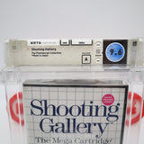 SHOOTING GALLERY - PLATTSBURGH COLLECTION - WATA GRADED 9.6 A! NEW & Factory Sealed! (SMS Sega Master System)