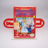 BILL BARKER'S TRICK SHOOTING - NEW & Factory Sealed with Authentic H-Seam! (NES Nintendo)