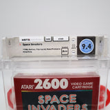SPACE INVADERS - WATA GRADED 9.4 A++! NEW & Factory Sealed! (Atari 2600)