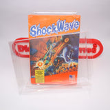 SHOCKWAVE / SHOCK WAVE - NEW & Factory Sealed with Authentic V-Overlap Seam! (NES Nintendo)