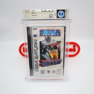 NFL '97 1997 FOOTBALL - WATA GRADED 9.4 A+! NEW & Factory Sealed! (Sega Saturn)