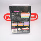 KUNG FU - NEW & Sealed! BLACK BOX GAME - Authentic Nintendo European Version (NES Nintendo)