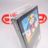 WILD GUNMAN - NEW & Sealed! BLACK BOX GAME - Authentic Nintendo Spanish Version (NES Nintendo)