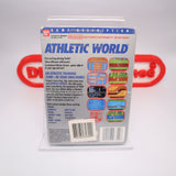 ATHLETIC WORLD - NEW & Factory Sealed with Authentic H-Seam! (NES Nintendo)