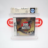 DINO MASTER: DIG, DISCOVER, DUEL- WATA GRADED 9.6 A! NEW & Factory Sealed! (Nintendo DS)