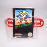 WILD GUNMAN - NEW & Sealed! BLACK BOX GAME - Authentic Nintendo Spanish Version (NES Nintendo)