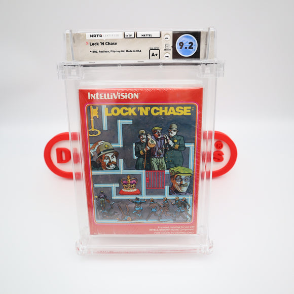LOCK 'N' CHASE - WATA GRADED 9.2 A+! NEW & Factory Sealed! (Intellivision)