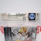 DRAGON BALL Z: ULTIMATE BATTLE 22 - WATA GRADED 9.8 A+! NEW & Factory Sealed! (PS1 PlayStation 1)