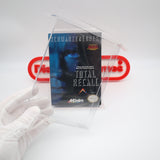TOTAL RECALL - ARNOLD SCHWARZENEGGER - NEW & Factory Sealed with Authentic H-Seam! (NES Nintendo)