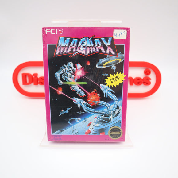 MAGMAX / MAG MAX - ROUND SOQ! NEW & Factory Sealed with Authentic H-Seam! (NES Nintendo)