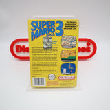SUPER MARIO BROS. BROTHERS 3 - NEW PAL Version - Factory Sealed with Distributor Authentic Sticker! (NES Nintendo)