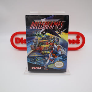 ROLLERGAMES / ROLLER GAMES - NEW & Factory Sealed with Authentic H-Seam! (NES Nintendo)