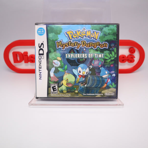 POKEMON MYSTERY DUNGEON: EXPLORERS OF TIME - NEW & Factory Sealed with Y-Fold! (NDS Nintendo DS)