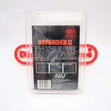 DEFENDER II 2 - VGA GRADED 80 NM! ROUND SOQ! NEW & Factory Sealed with Authentic H-Seam! (NES Nintendo)