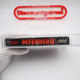 DEFENDER II 2 - VGA GRADED 80 NM! ROUND SOQ! NEW & Factory Sealed with Authentic H-Seam! (NES Nintendo)
