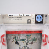 ADDAMS FAMILY, THE - WATA GRADED 8.5 A+! NEW & Factory Sealed with Authentic H-Seam! (NES Nintendo)