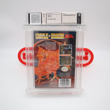 CASTLE OF DRAGON - WATA GRADED 9.2 B+! NEW & Factory Sealed with Authentic H-Seam! (NES Nintendo)