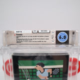 TENNIS - UNPUNCHED HANGTAB, 5-SCREW, NO REV-A, NO CODE, ROUND SOQ - WATA GRADED 6.0 CIB! (NES Nintendo)