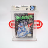 SHADOWGATE / SHADOW GATE - WATA GRADED 9.2 B+! NEW & Factory Sealed with Authentic H-Seam! (NES Nintendo)