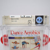 DANCE AEROBICS - POWER PAD GAME - WATA GRADED 9.2 A! NEW & Factory Sealed with Authentic H-Seam! (NES Nintendo)