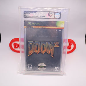 DOOM 3: LIMITED COLLECTOR'S EDITION - VGA GRADED 85 NM+ NEW & Factory Sealed! (XBOX)