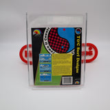 TOWN & COUNTRY SURF DESIGN: WOOD & WATER RAGE - STORE DISPLAY BOX FLAT - VGA GRADED 90 MINT GOLD! ROUND SOQ! (NES Nintendo)