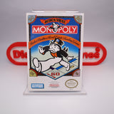 MONOPOLY - NEW & Factory Sealed with Authentic H-Seam! (NES Nintendo)