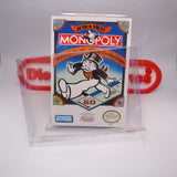 MONOPOLY - NEW & Factory Sealed with Authentic H-Seam! (NES Nintendo)
