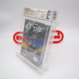 SKI OR DIE - WATA GRADED 8.0 B+! NEW & Factory Sealed with Authentic H-Seam! (NES Nintendo)