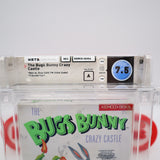BUGS BUNNY: CRAZY CASTLE - WATA GRADED 7.5 A! NEW & Factory Sealed with Authentic H-Seam! (NES Nintendo)
