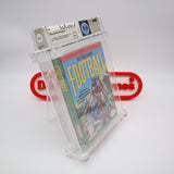 NES PLAY ACTION FOOTBALL - EARLY RELEASE FACES LOGO! WATA GRADED 9.6 A+! NEW & Factory Sealed with Authentic H-Seam! (NES Nintendo)