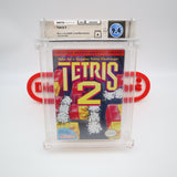 TETRIS 2 II - WATA GRADED 9.4 A! NEW & Factory Sealed with Authentic H-Seam! (NES Nintendo)