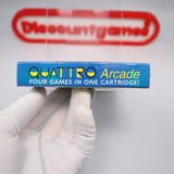 QUATTRO ARCADE - NEW & Factory Sealed with Authentic Seal! (NES Nintendo)