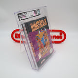 KINGS OF THE BEACH VOLLEYBALL - VGA GRADED 80+ NM SILVER! NEW & Factory Sealed with Authentic H-Seam! (NES Nintendo)