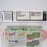 QUATTRO SPORTS (4 Games in 1) - WATA GRADED 8.5 A+! NEW & Factory Sealed with Authentic H-Seam! (NES Nintendo)