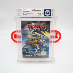 ROLLERGAMES / ROLLER GAMES - WATA GRADED 8.5 B+! NEW & Factory Sealed with Authentic H-Seam! (NES Nintendo)