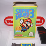 SUPER MARIO BROS. BROTHERS 3 - Complete In Box - CIB! Europa Version! (NES Nintendo)