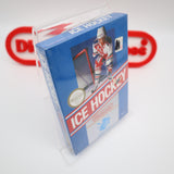 ICE HOCKEY - ROUND SOQ - NEW & Factory Sealed with Authentic H-Seam! (NES Nintendo)