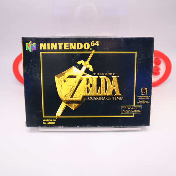 THE LEGEND OF ZELDA: OCARINA OF TIME (PAL VERSION) - Brand New! (N64 Nintendo 64)